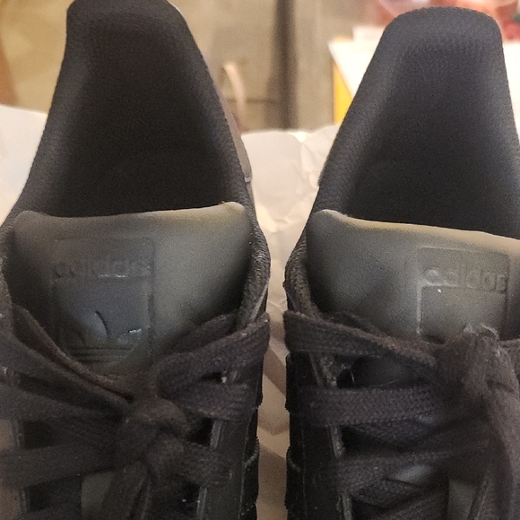 Black On Black Adidas Sneakers - Picture 2 of 6